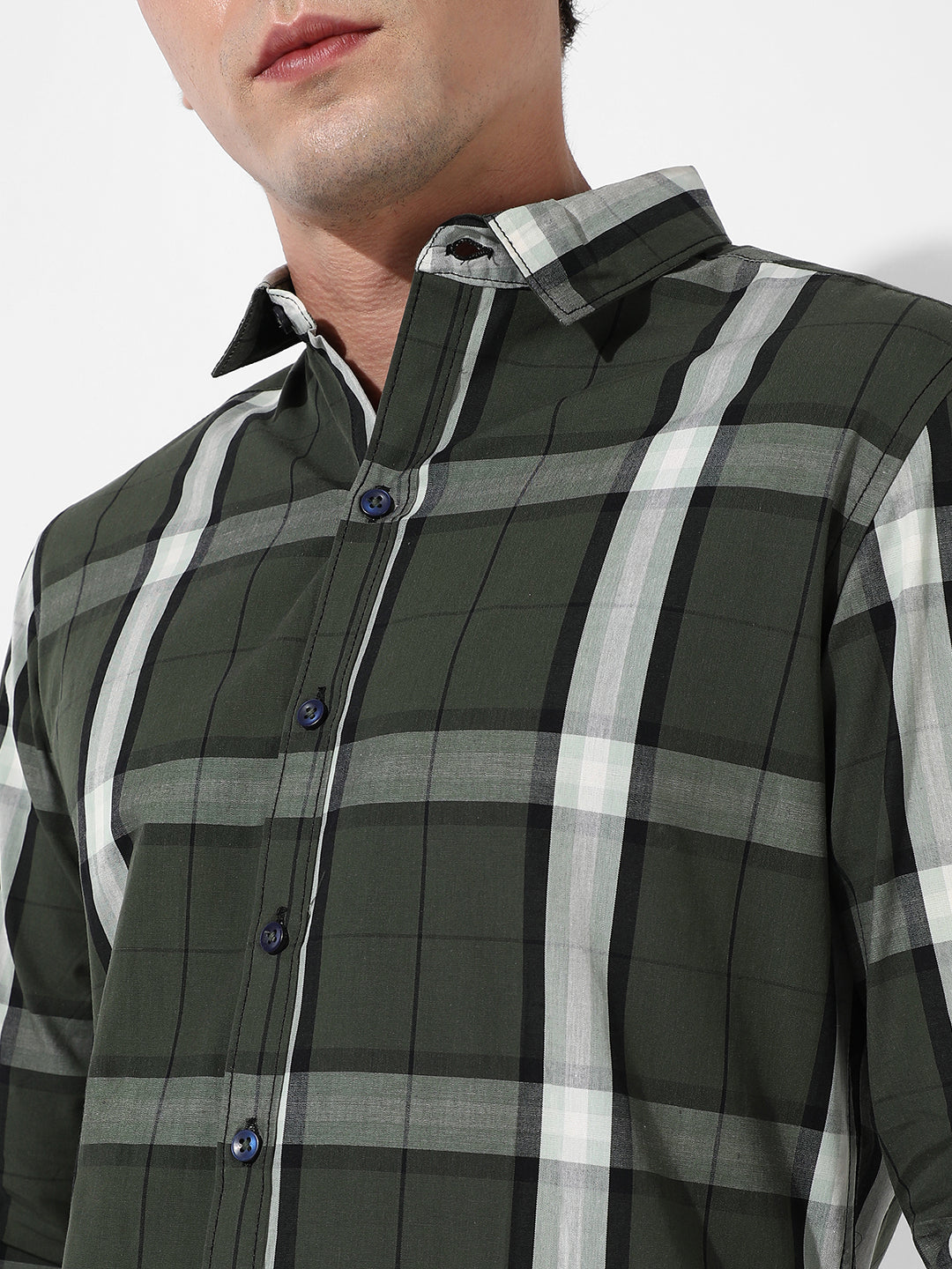 Tartan Plaid Dark Green Shirt