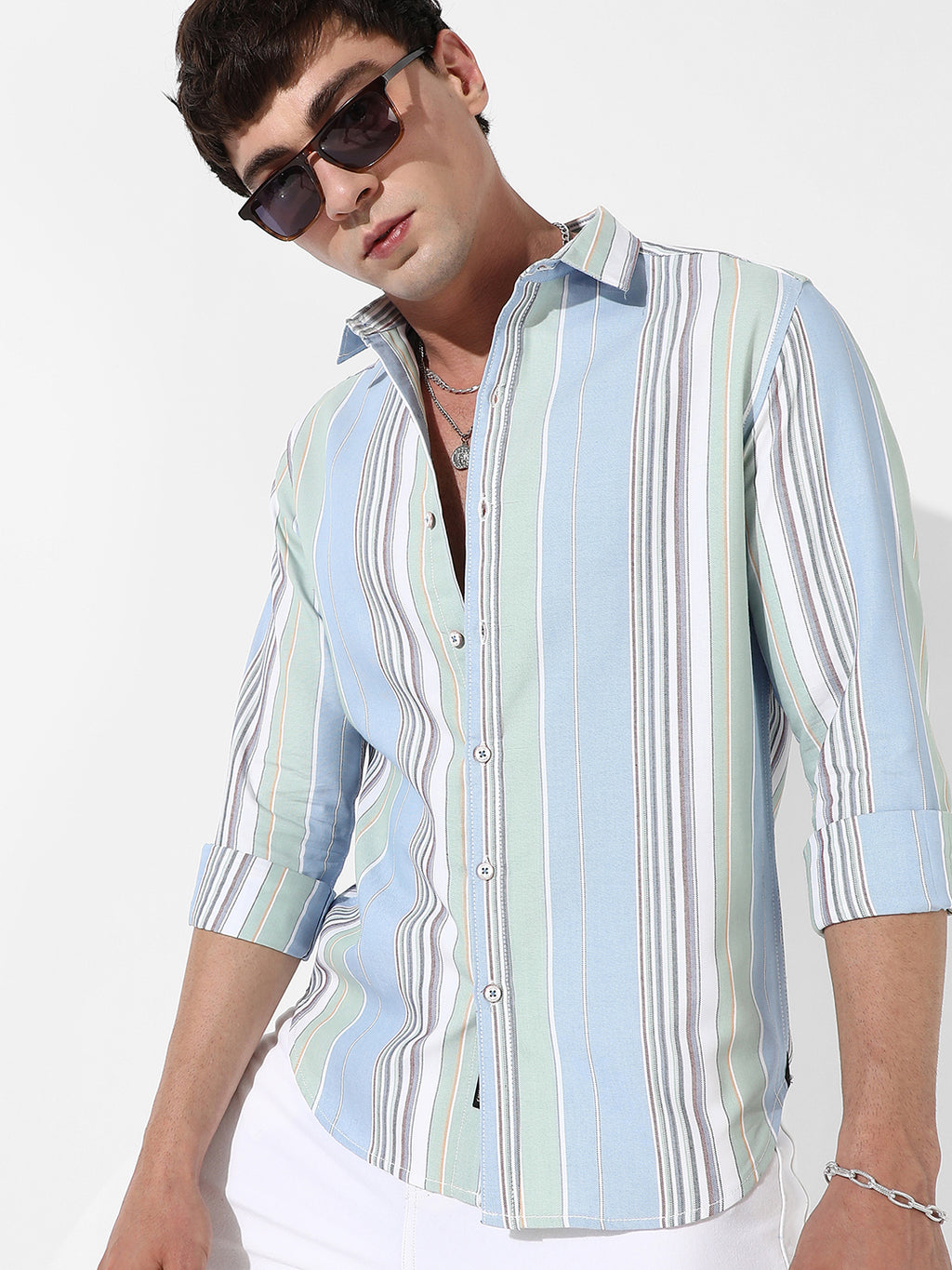 Striped Cotton Shirt