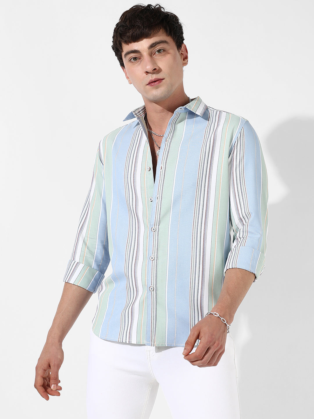 Striped Cotton Shirt