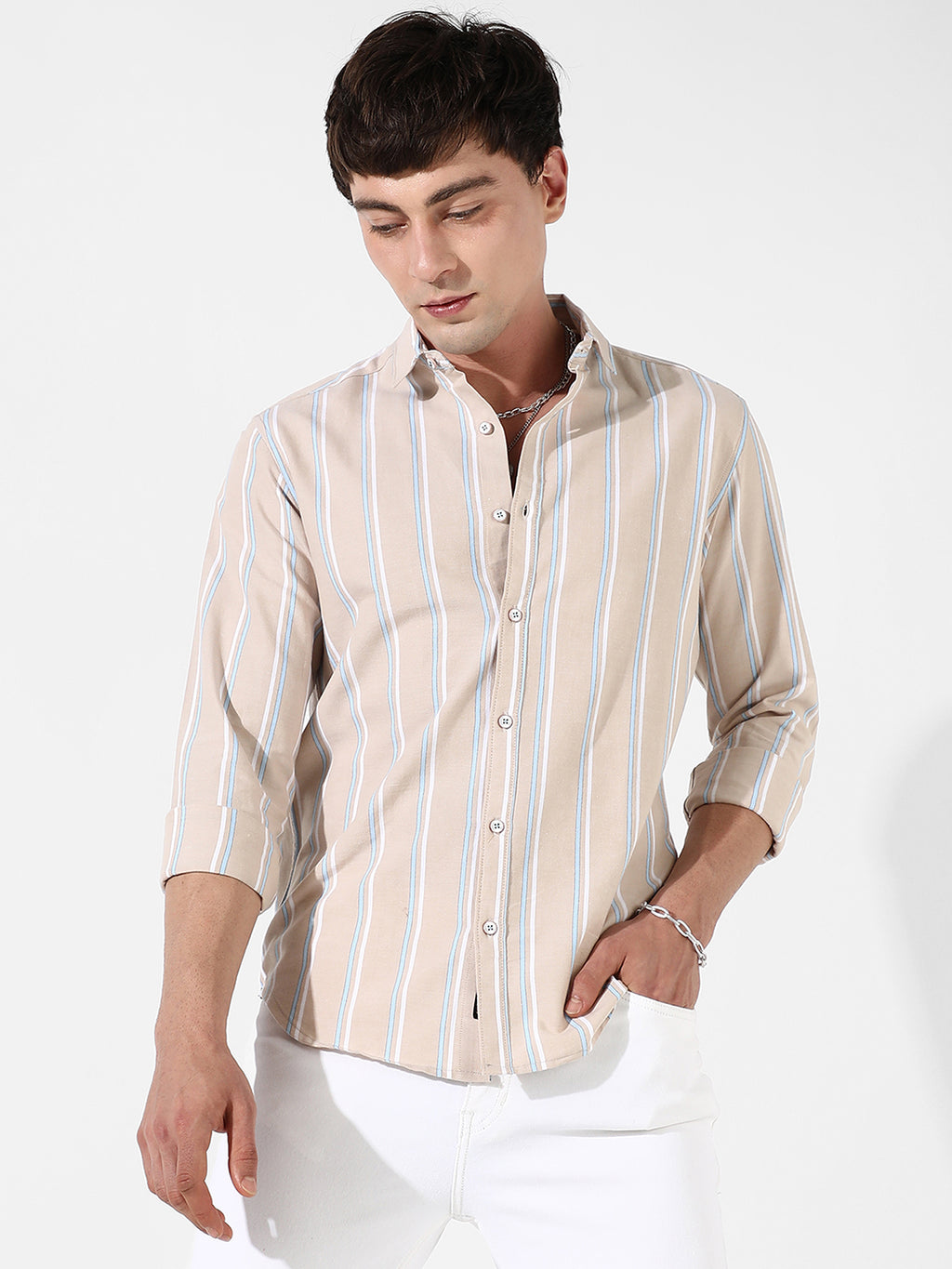 Striped Cotton Shirt