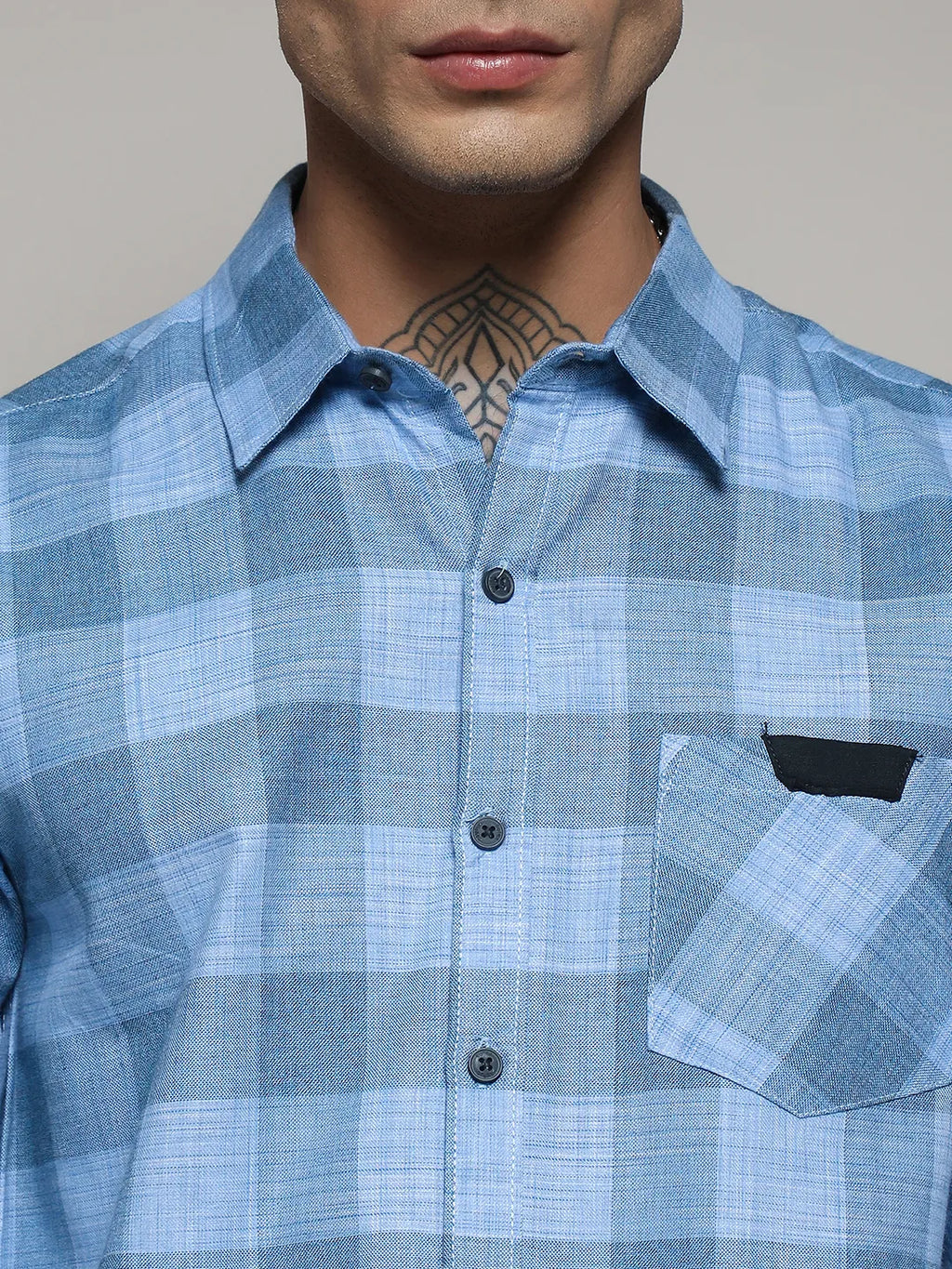 Cotton Check Shirt