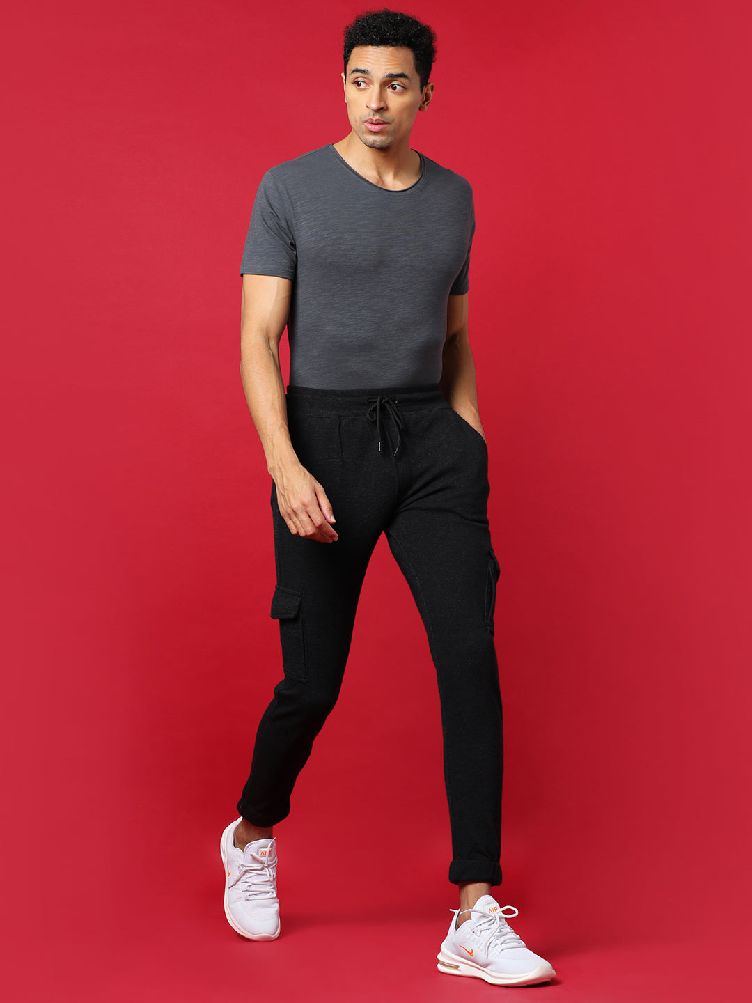 Solid Side Pocket Evening & Active Trackpant