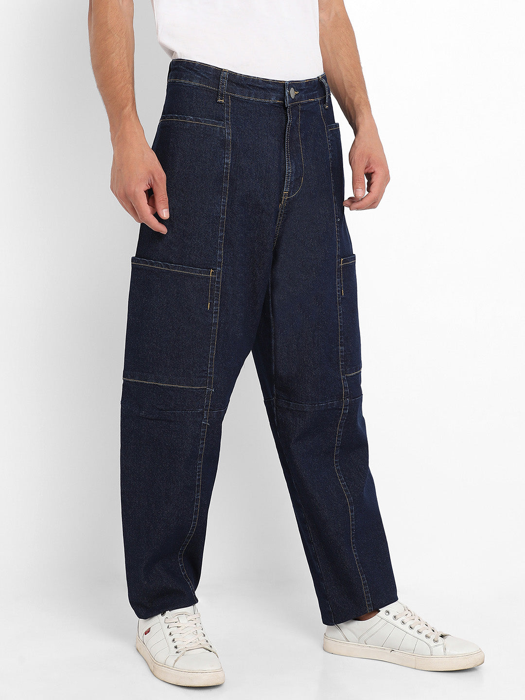 Baggy Cargo Denim Jeans