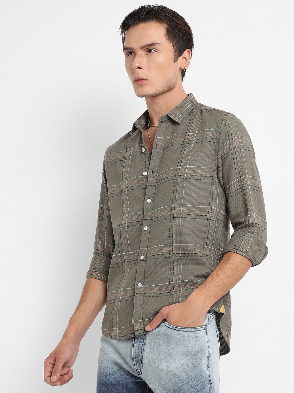 Maxi Tartan Plaid Shirt