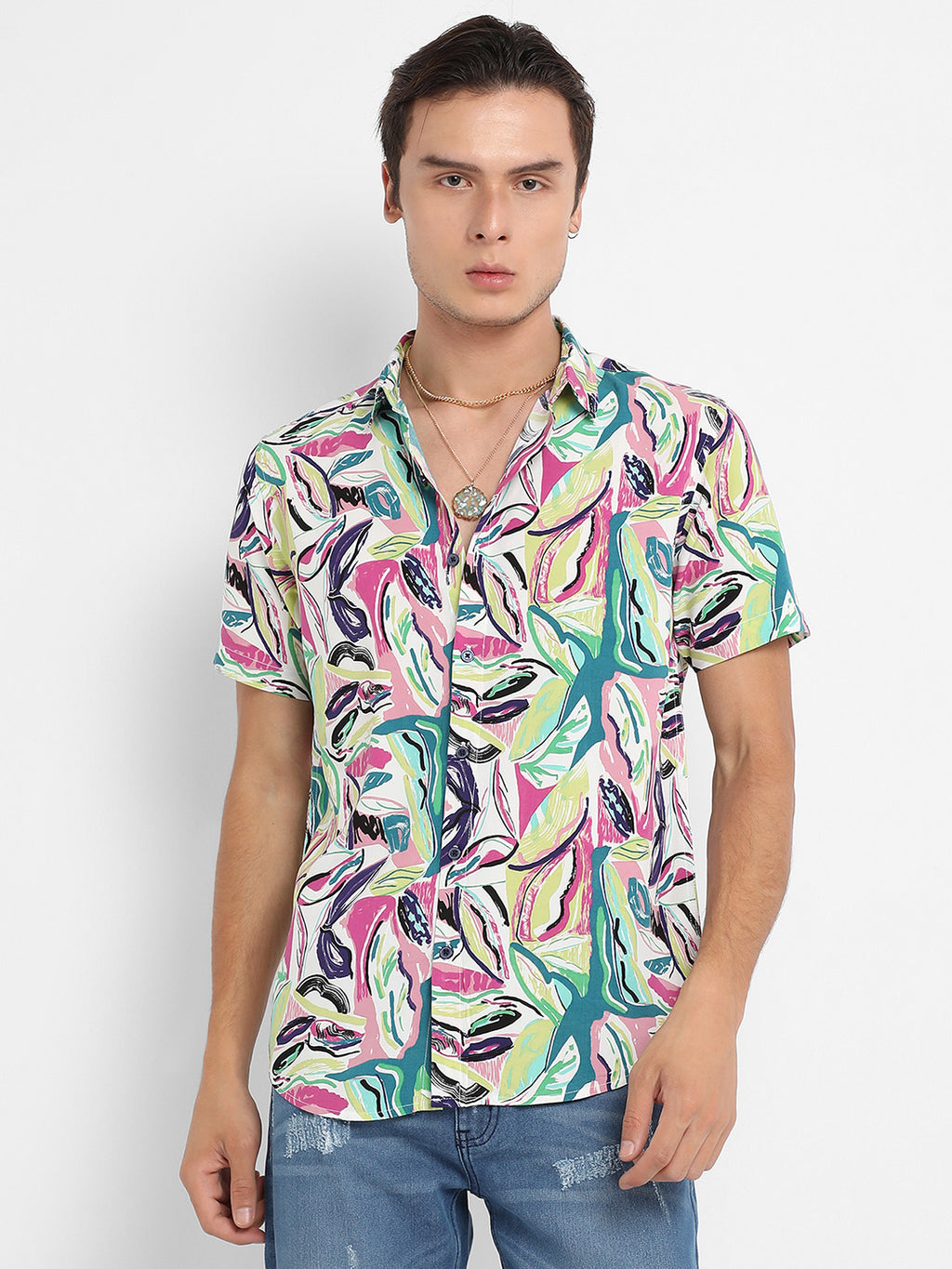 Abstract Foilage Shirt