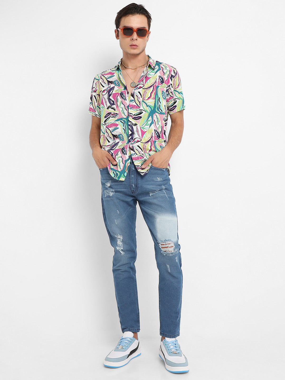 Abstract Foilage Shirt