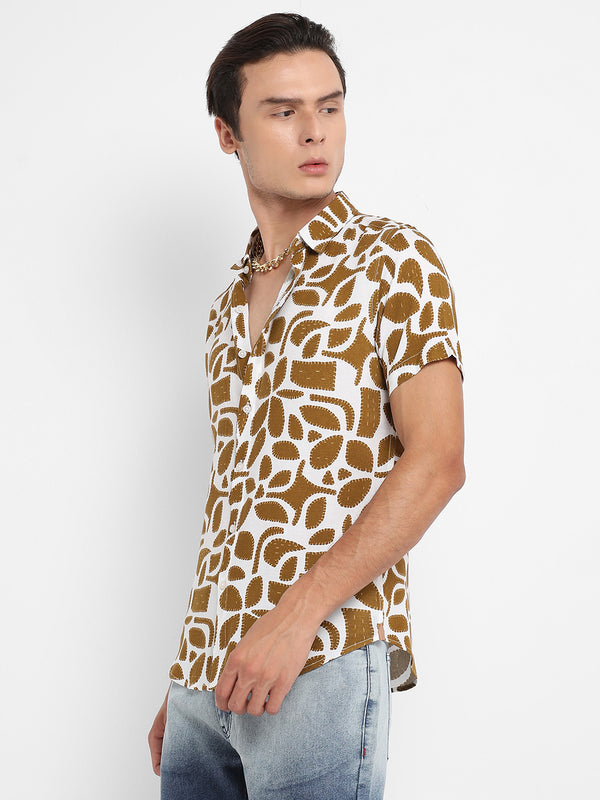 Contrast Block Shirt