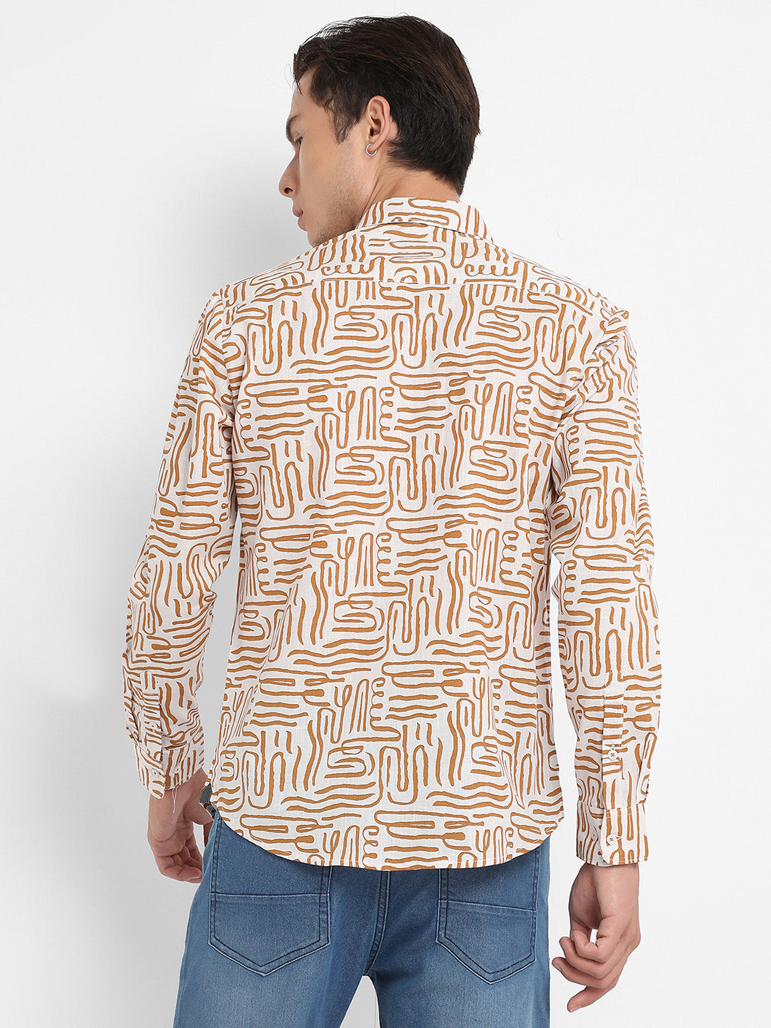 Contrast Lines Shirt