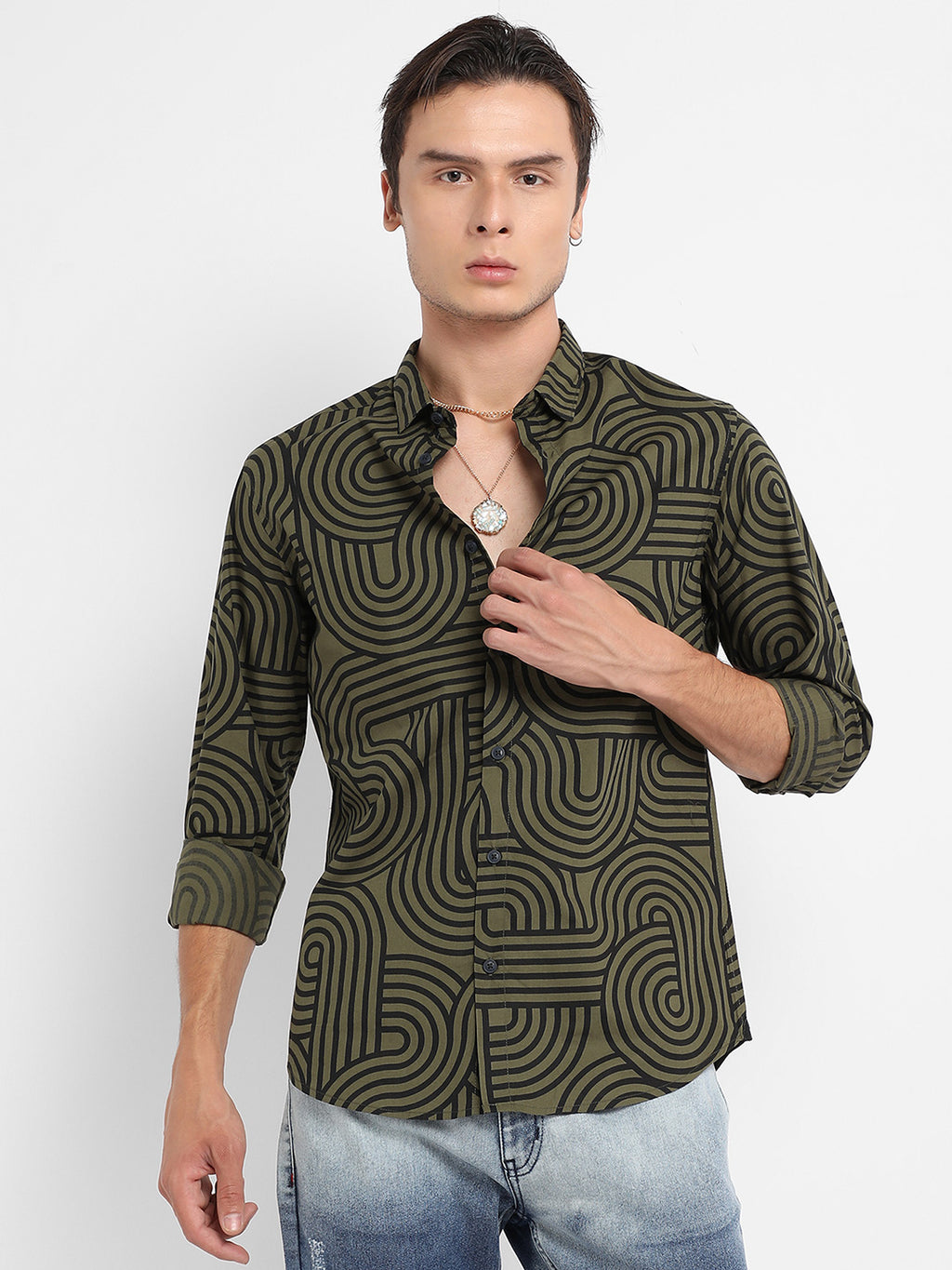 Parallel Swirl Shirt