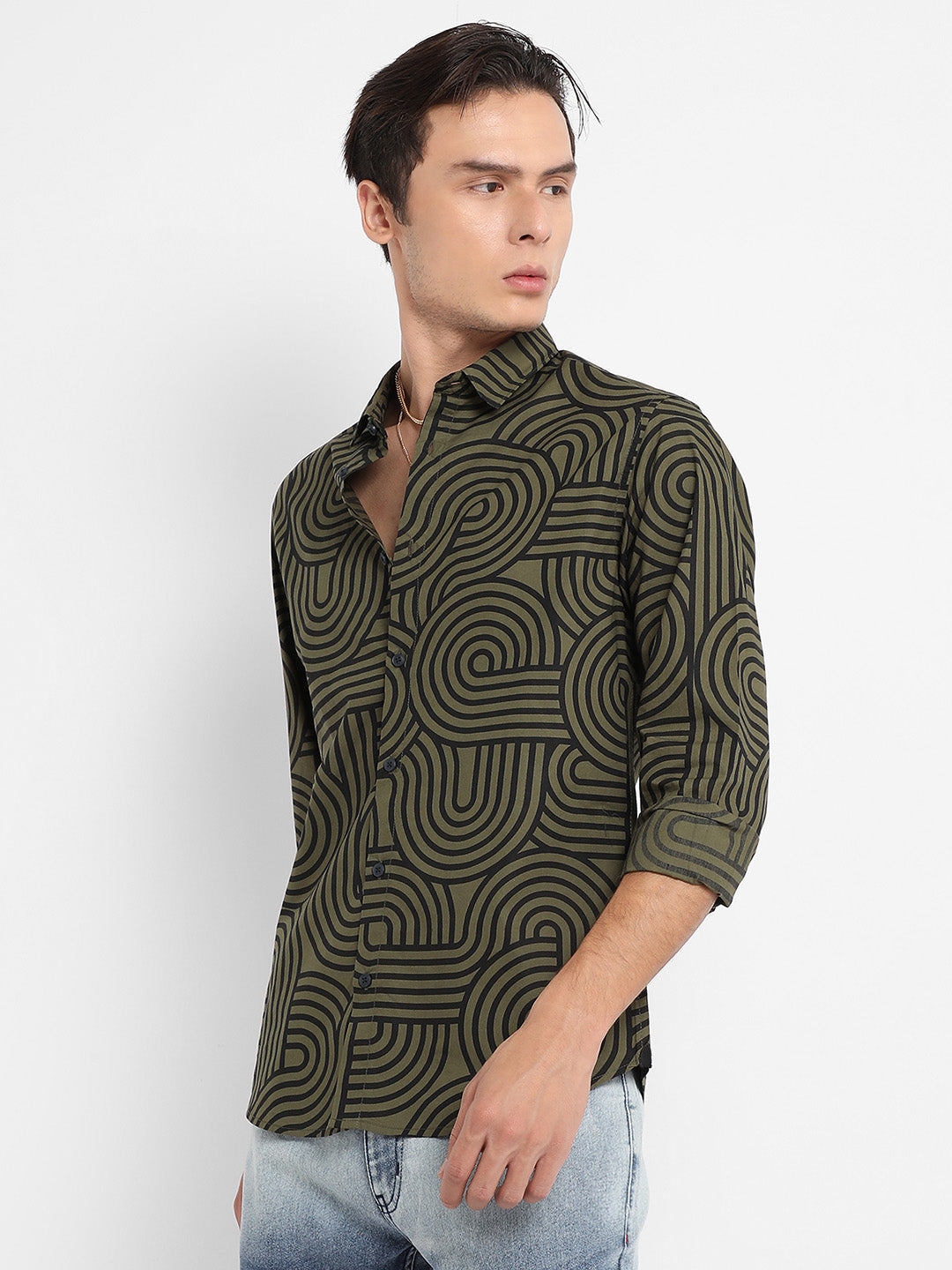 Parallel Swirl Shirt