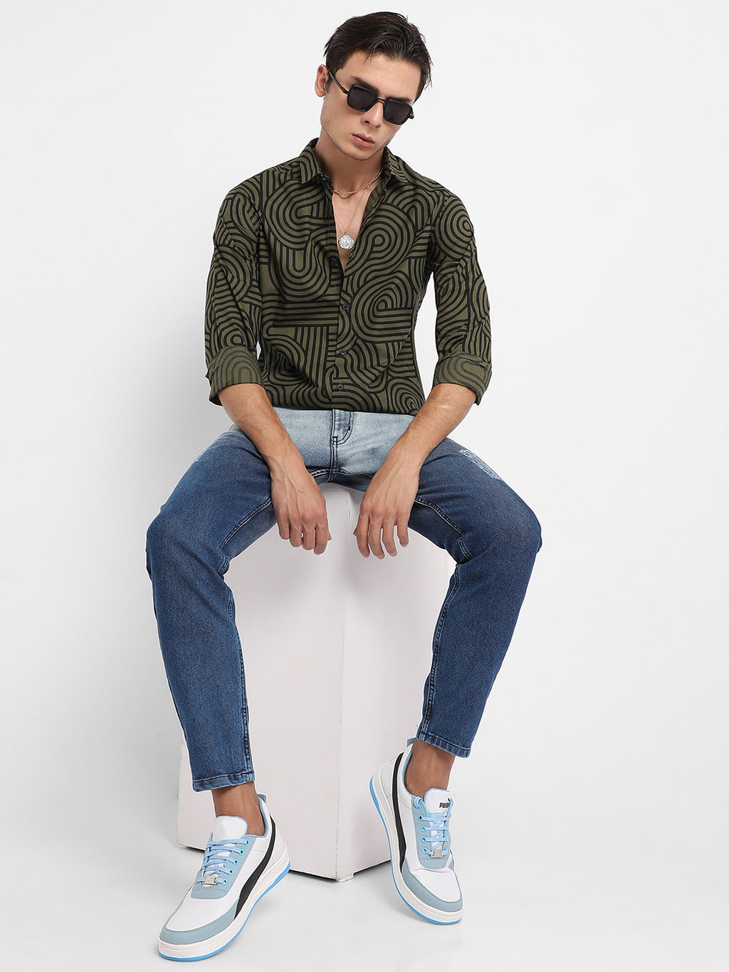 Parallel Swirl Shirt