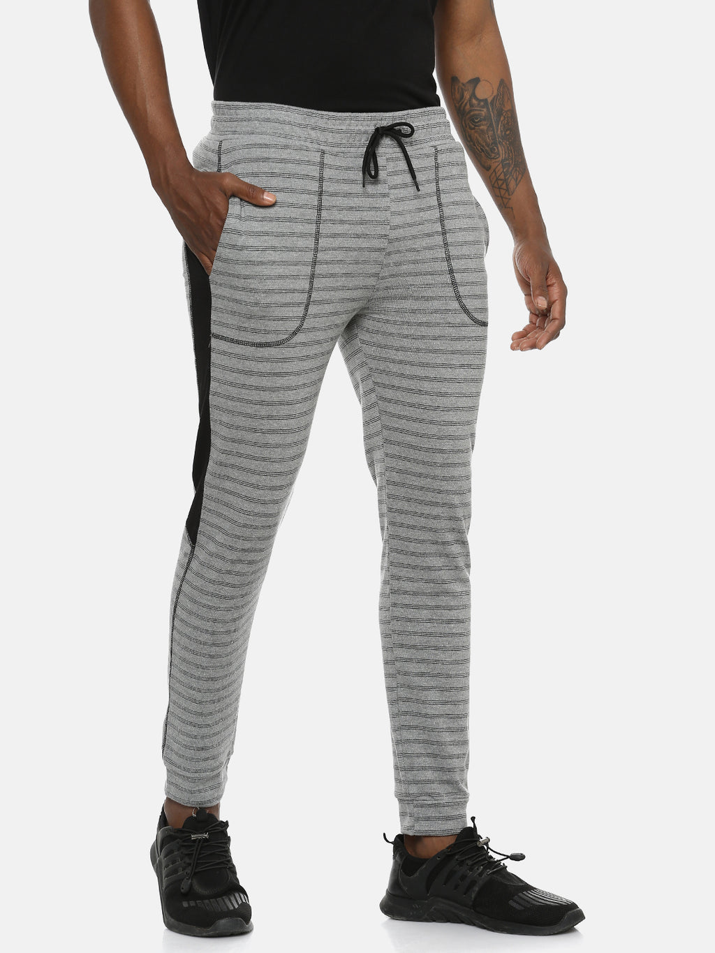 Stylish Striped Joggers