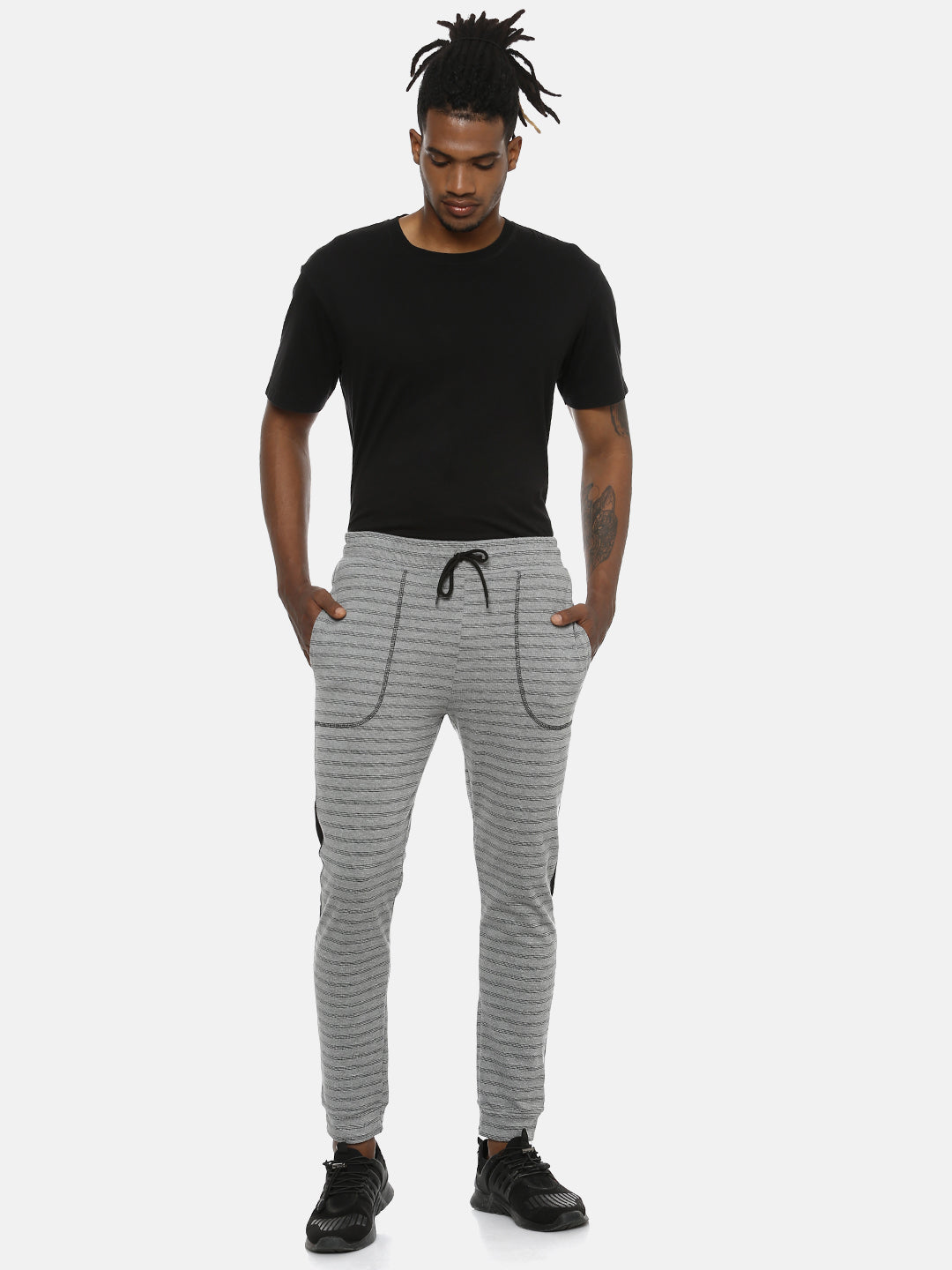 Stylish Striped Joggers