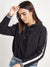 Women Stylish Black Sweatshirt
