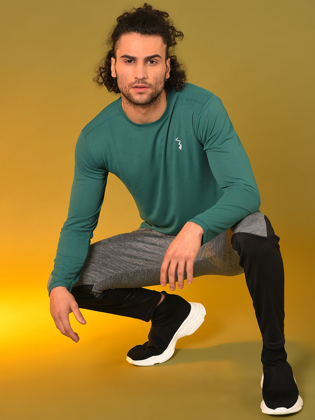 Solid Activewear T-Shirt