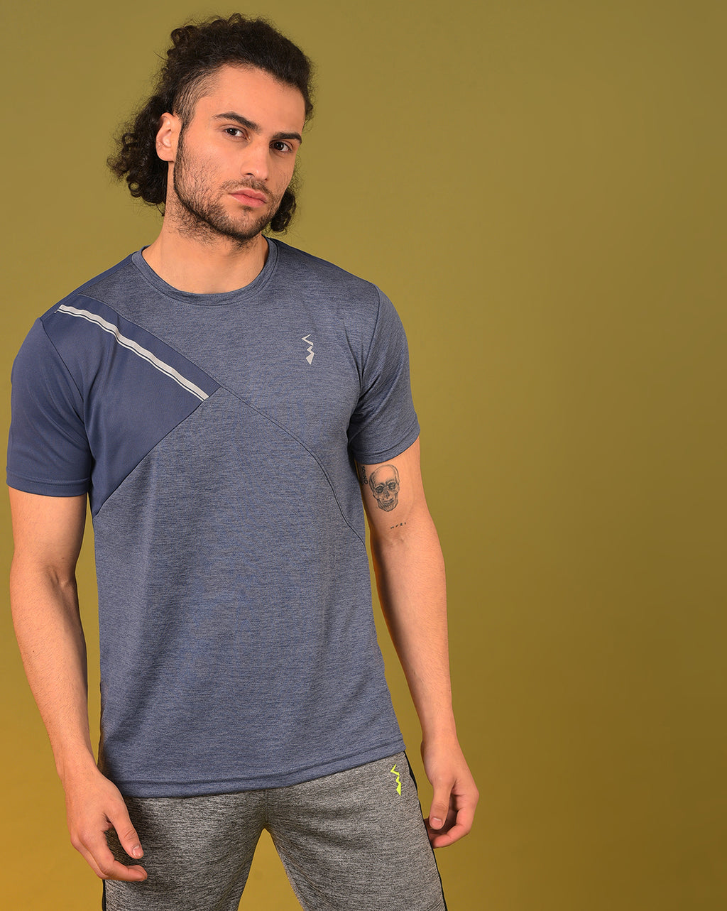 Pack Of 3 Slim Fit Active T-Shirts