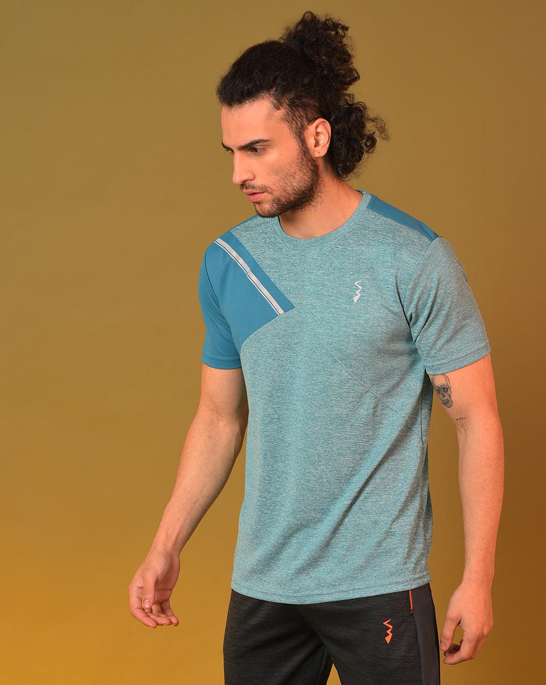 Pack Of 3 Slim Fit Active T-Shirts