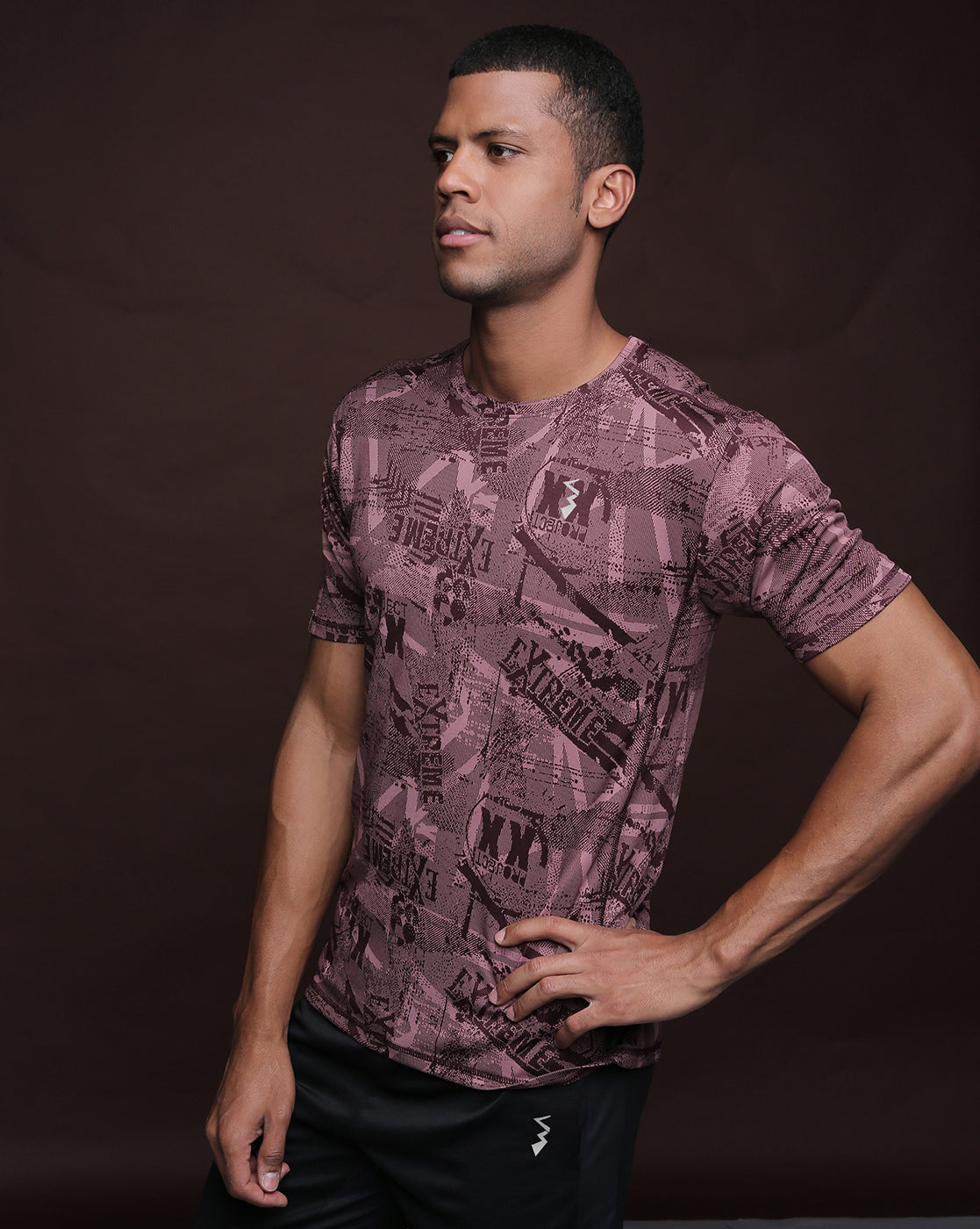 Pack Of 3 Slim Fit Active T-Shirts