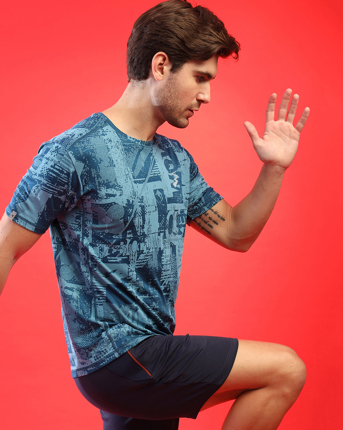 Pack Of 4 Slim Fit Active T-Shirts