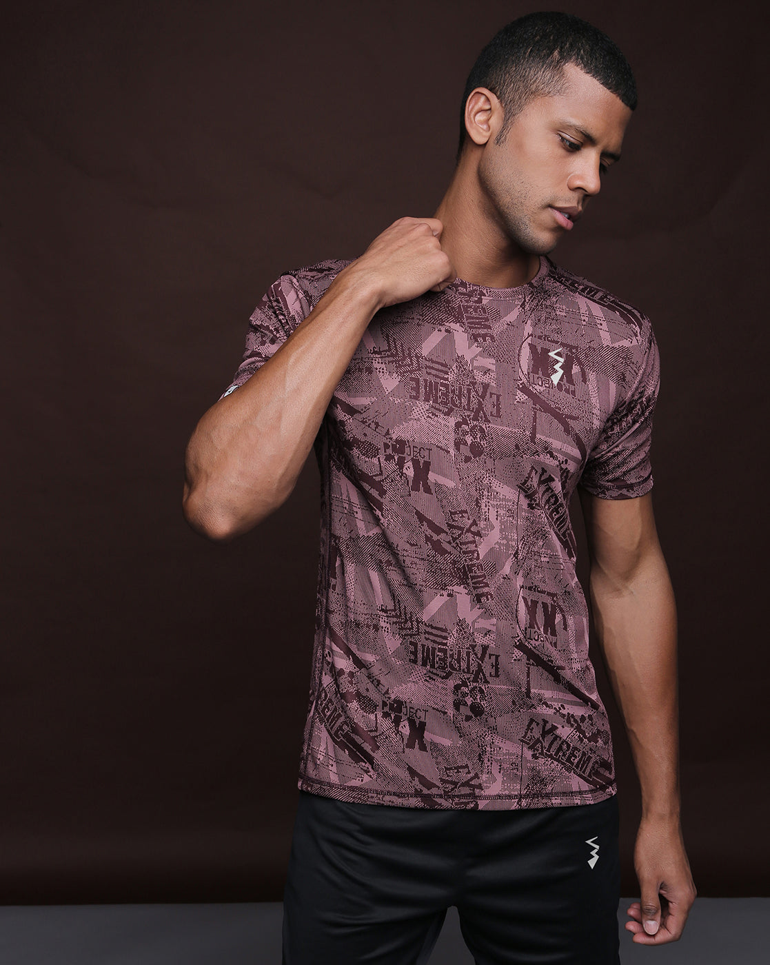 Pack Of 4 Slim Fit Active T-Shirts