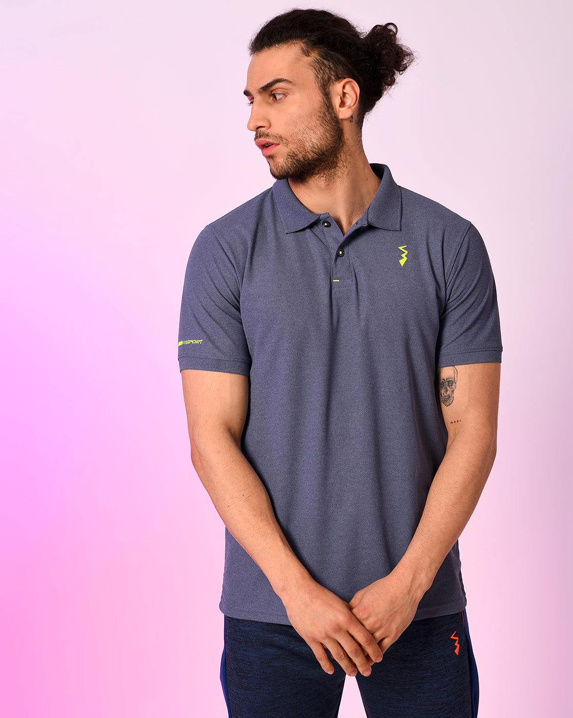 Pack Of 5 Slim Fit Active T-Shirts