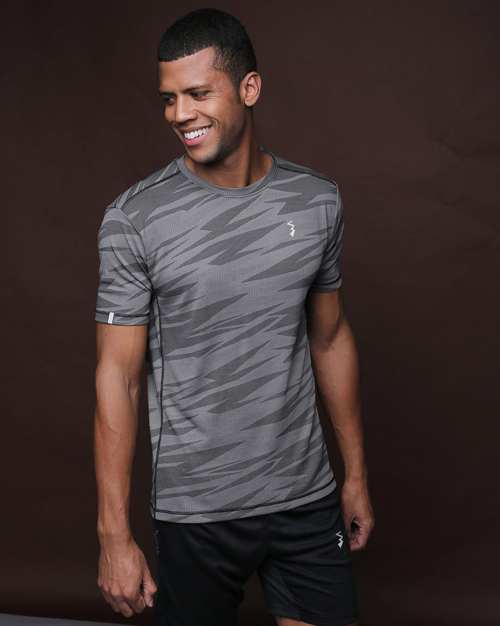 Pack Of 5 Slim Fit Active T-Shirts