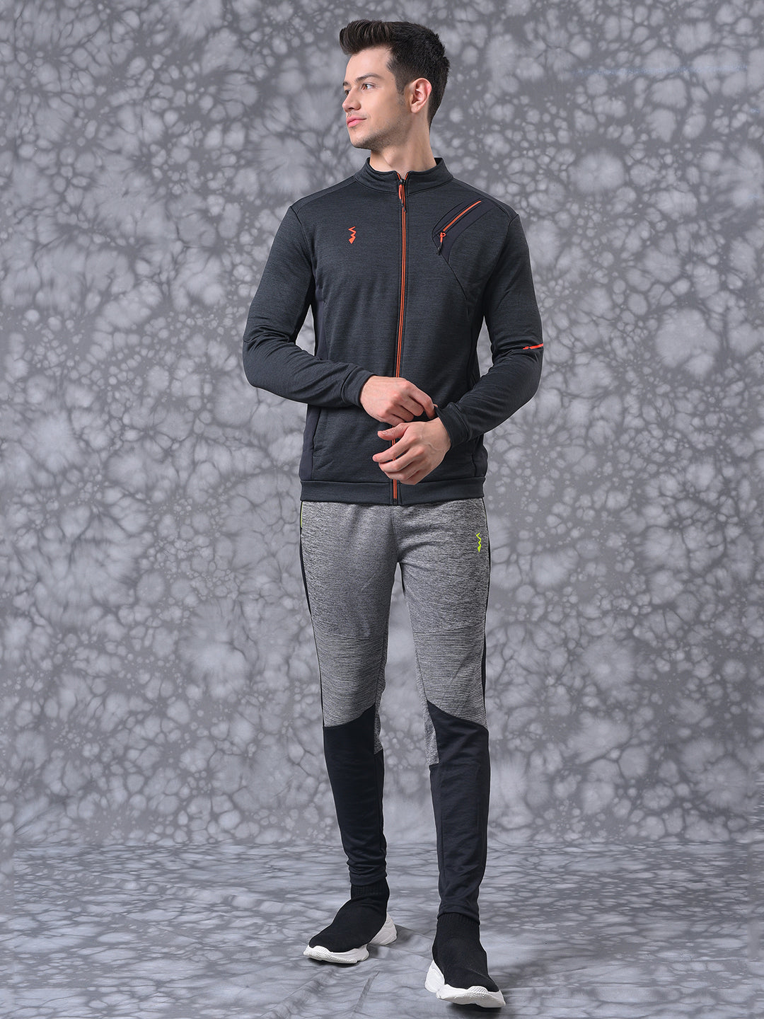 Solid Stylish Casual & Sports Tracksuit