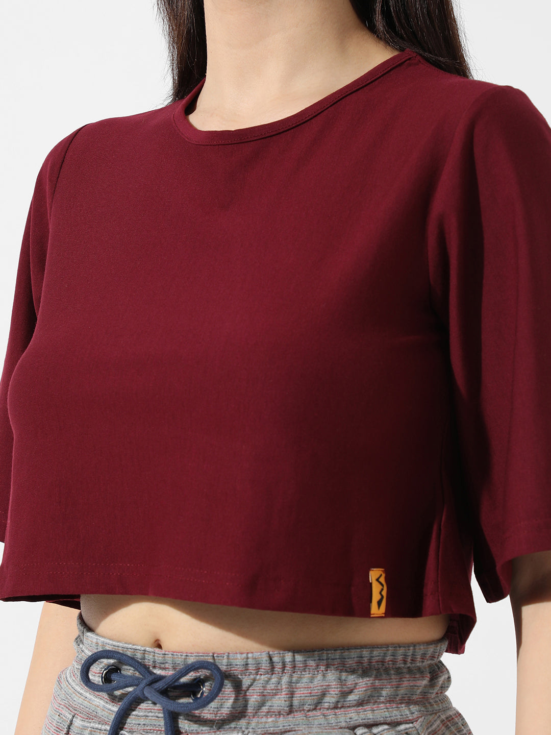 Solid Boxy Top