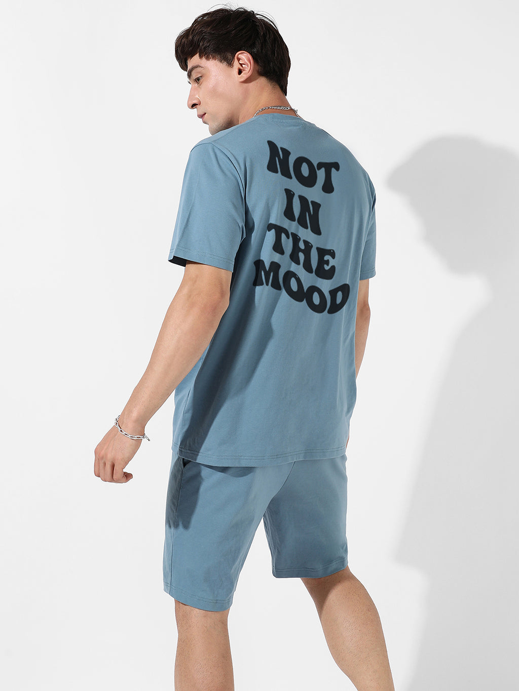 Campus Sutra Men's Peach Cupid Co-Ord Set