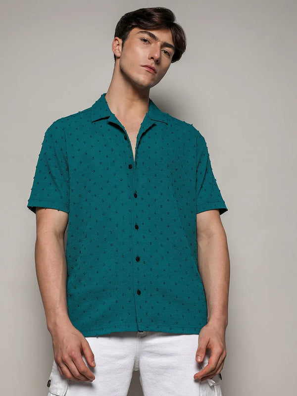 Self-Design Pom-Pom Shirt