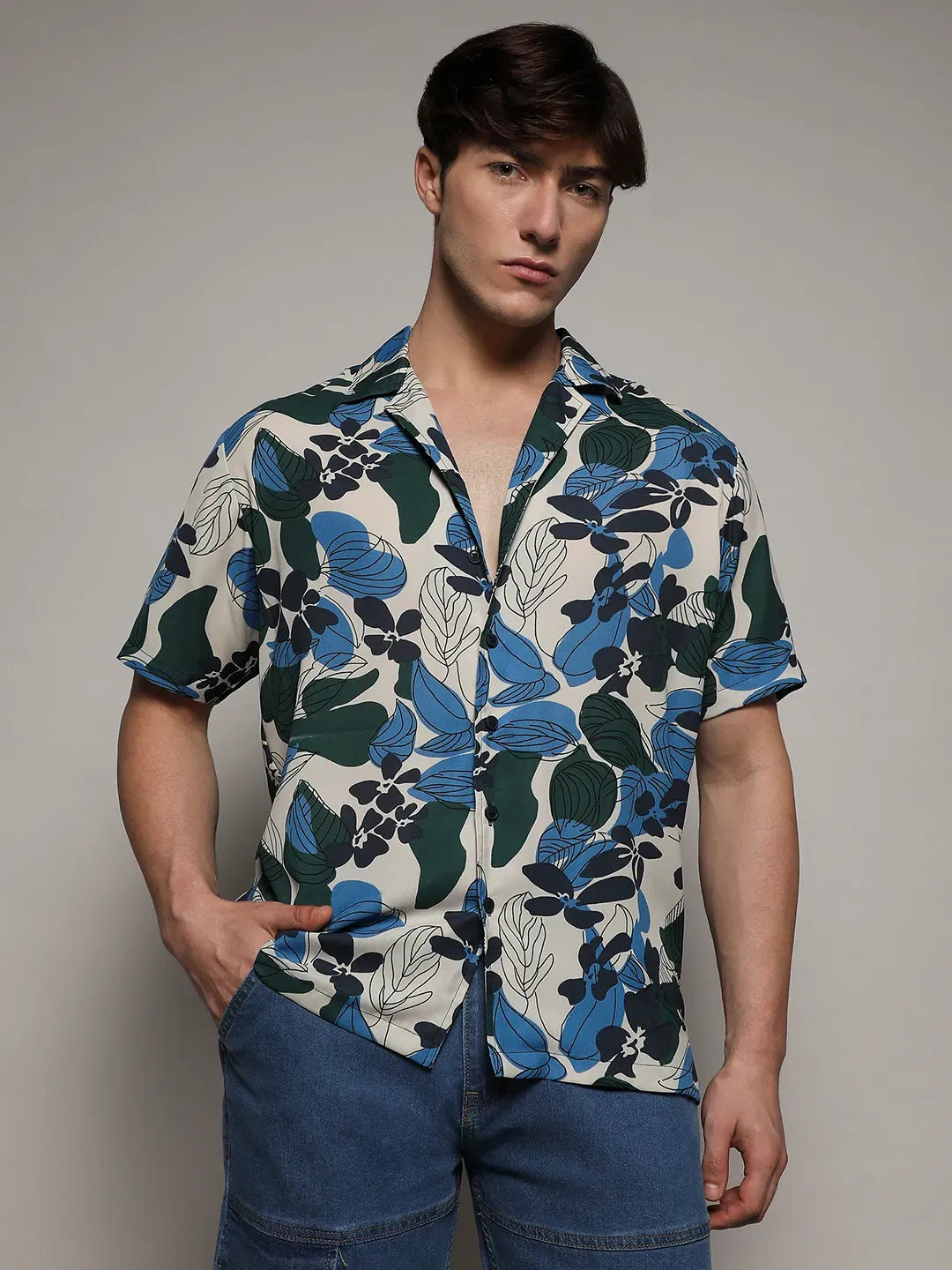 Floral Abstract Shirt