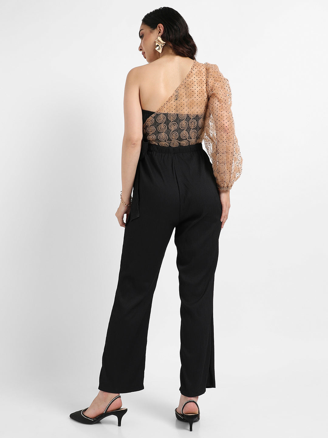 Jumpsuit With Self-Design Details