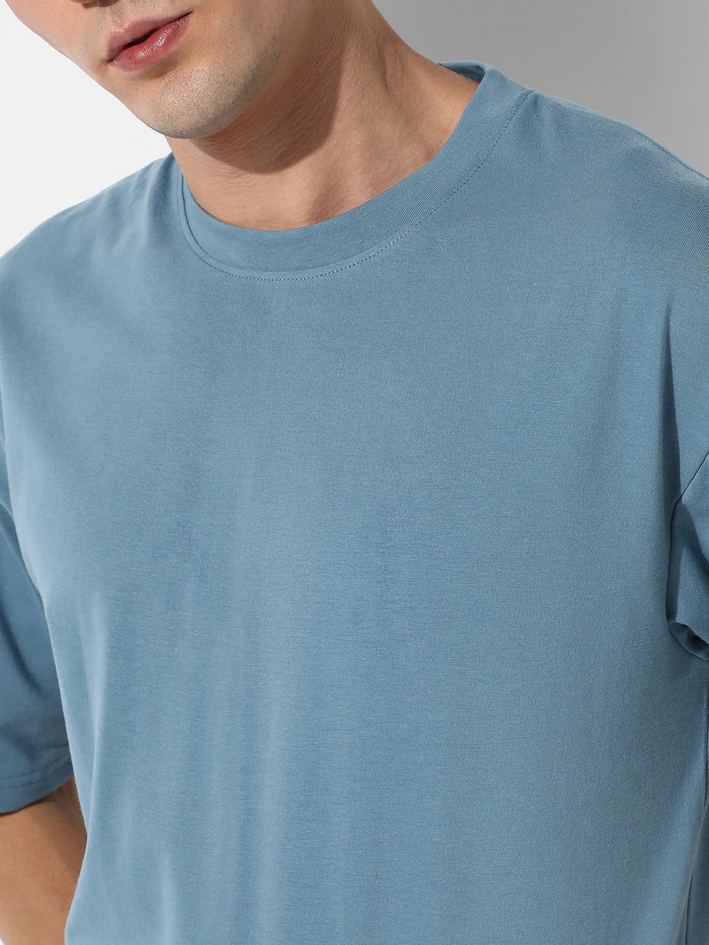 Solid Blue Casual Co-Ord Set