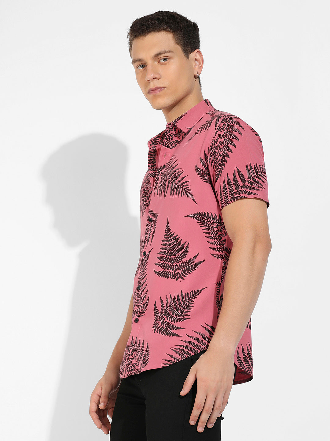 Contrast Fern Shirt
