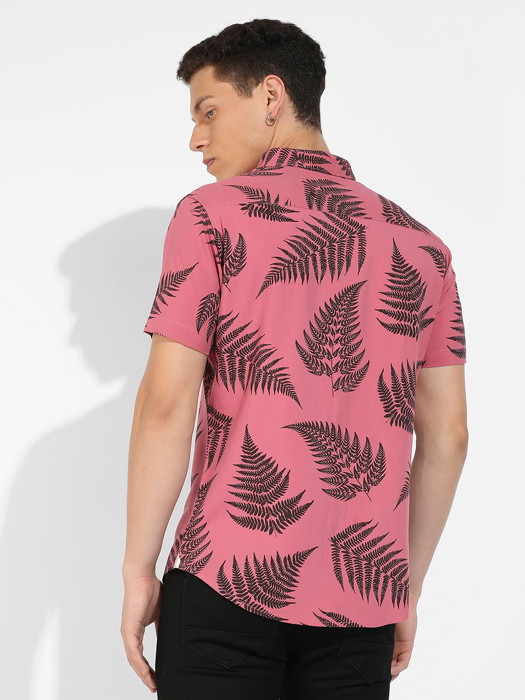 Contrast Fern Shirt