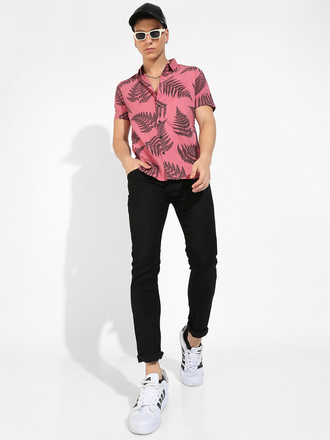 Contrast Fern Shirt