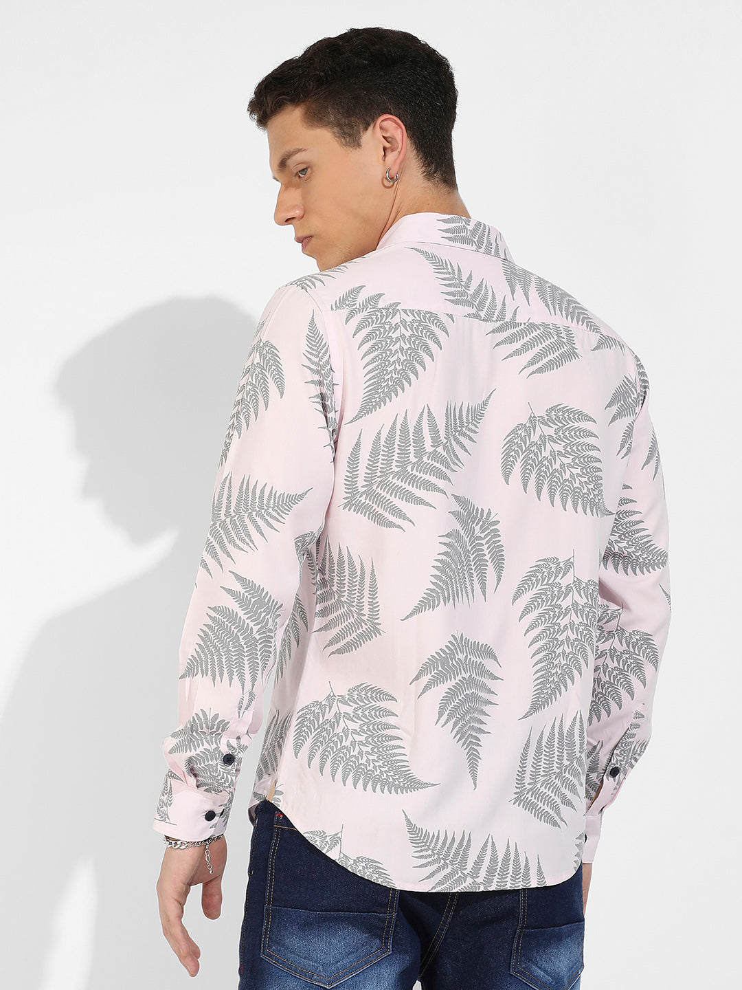 Contrast Fern Shirt