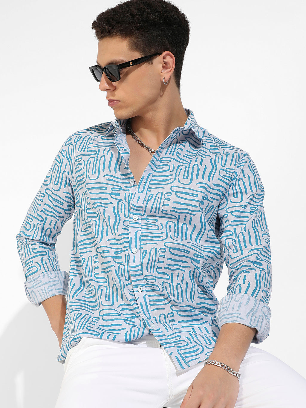Abstract Print Shirt