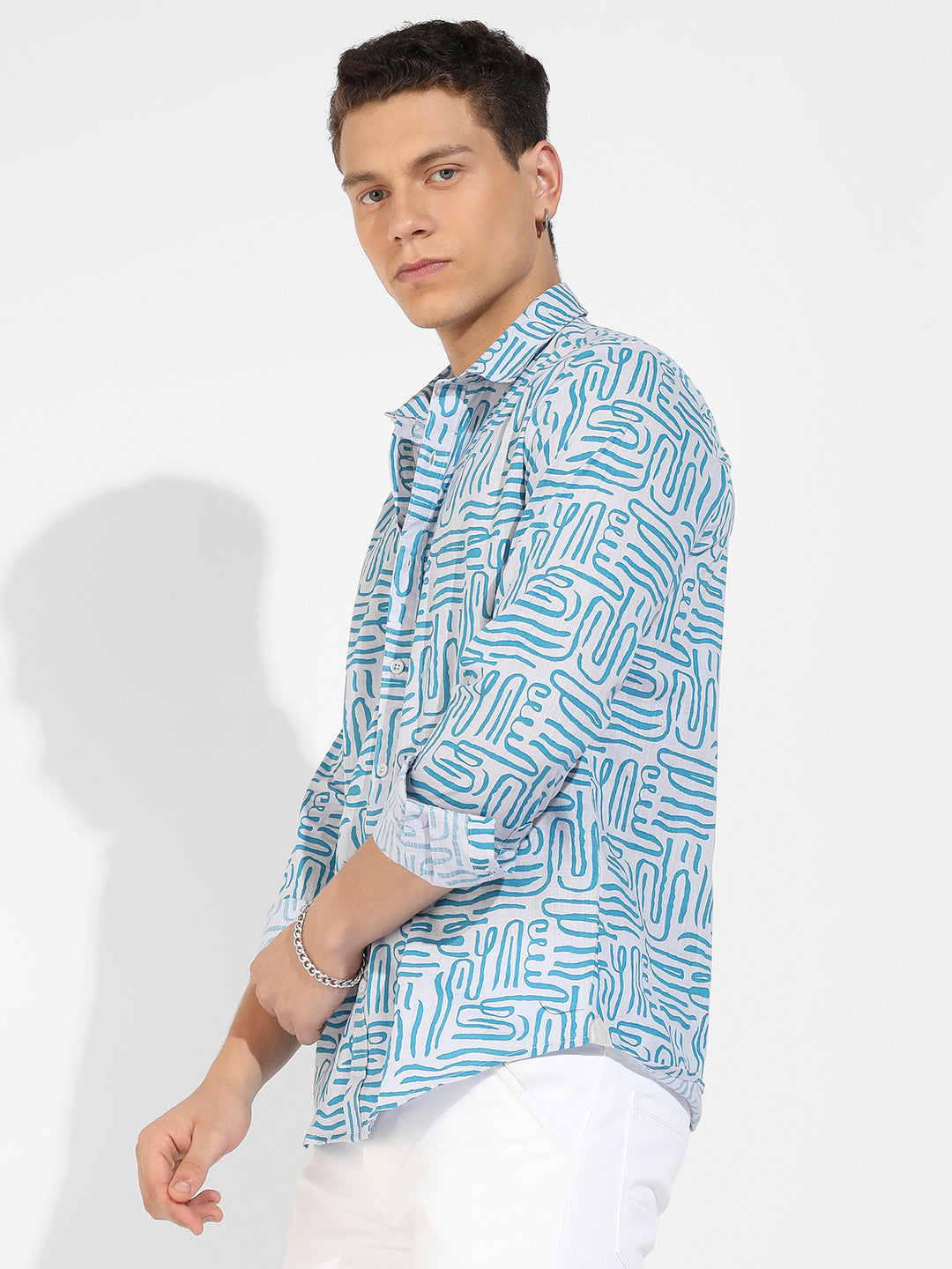 Abstract Print Shirt
