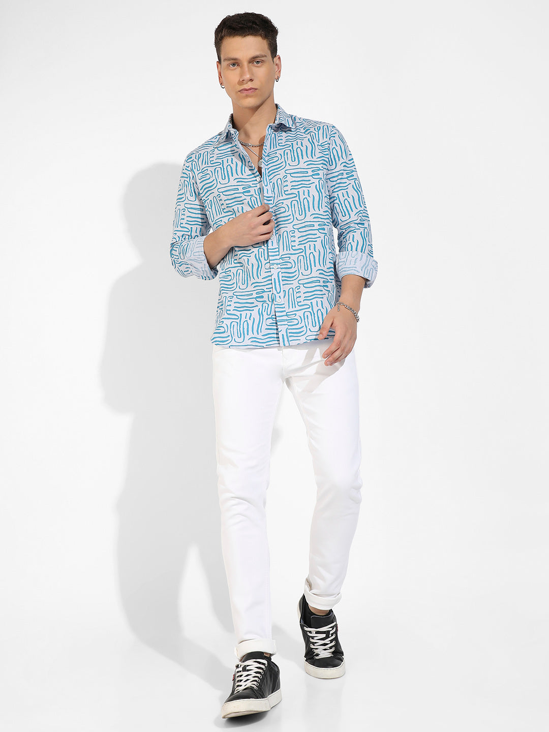 Abstract Print Shirt