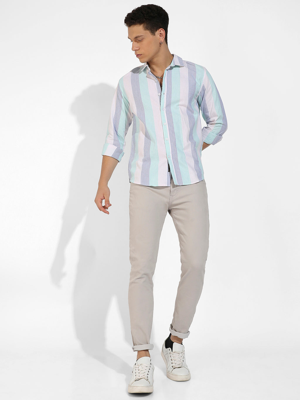 Block Striped Shirt