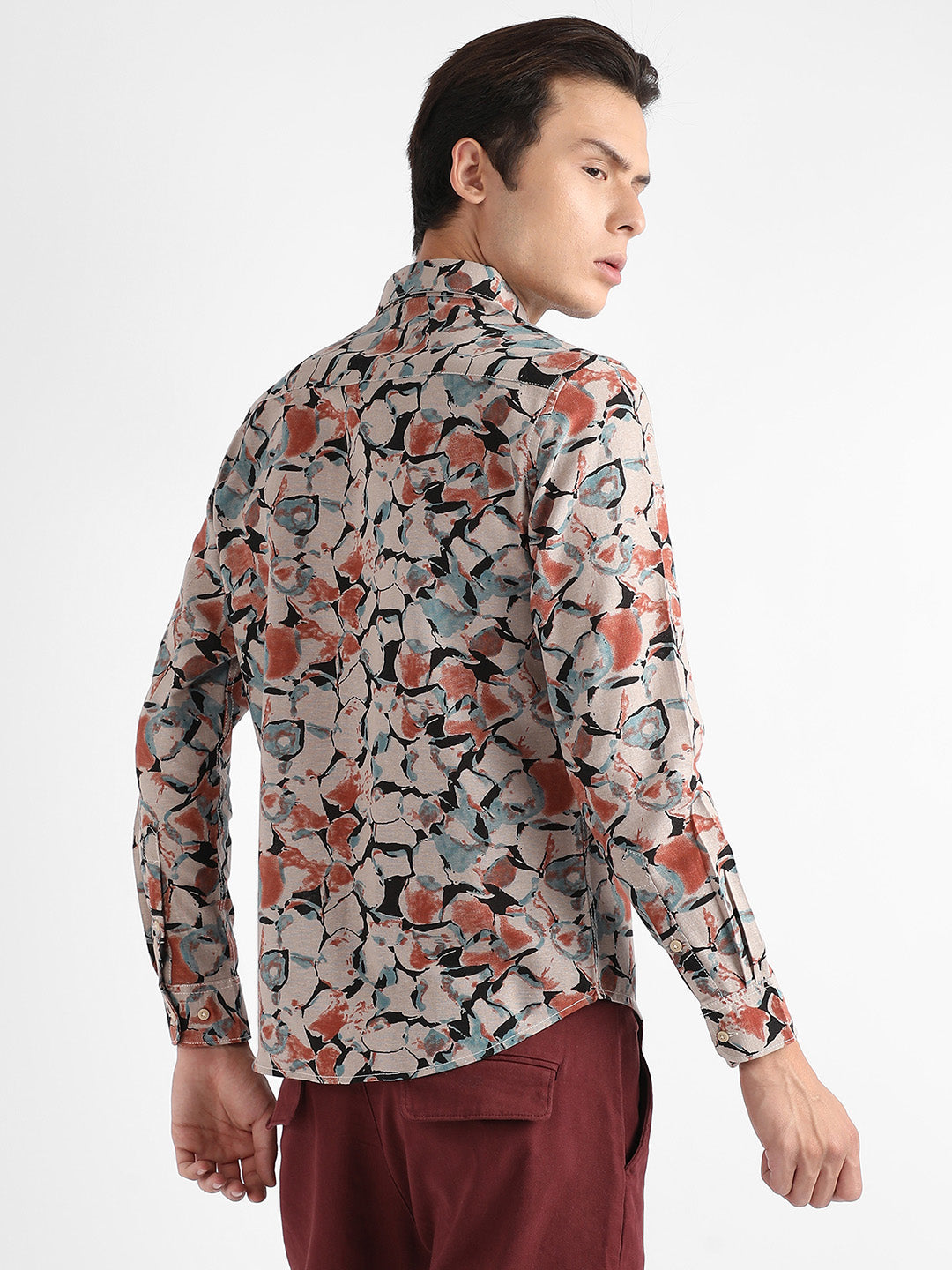 Artistic Floral Cluster Shirt