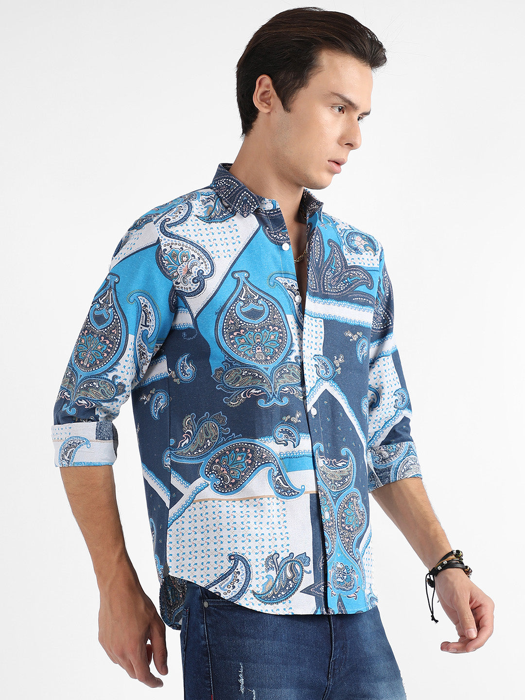 Paisley Block Shirt
