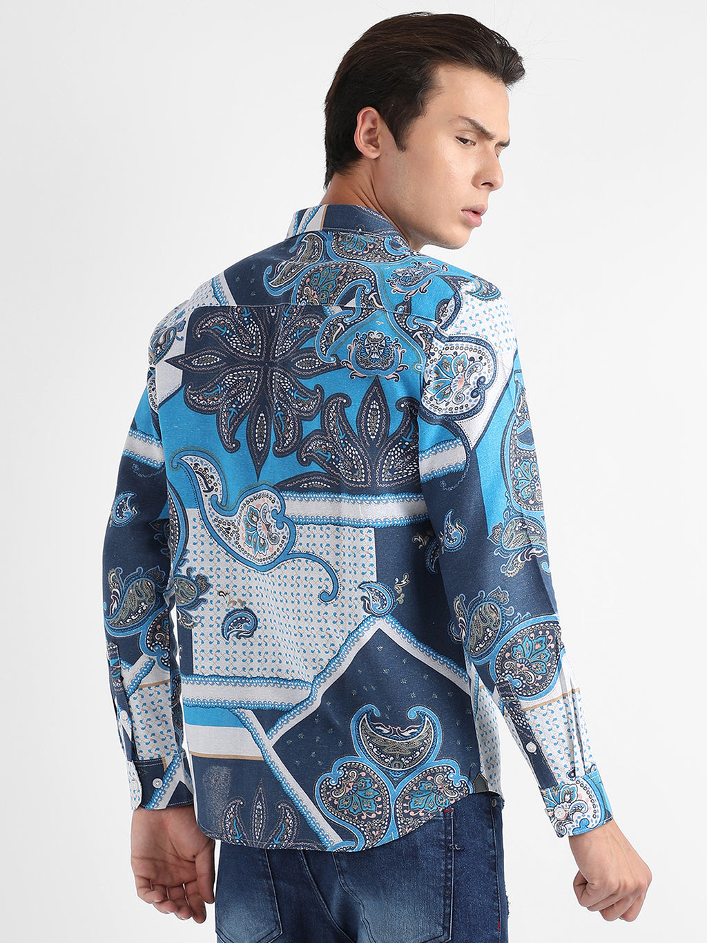 Paisley Block Shirt
