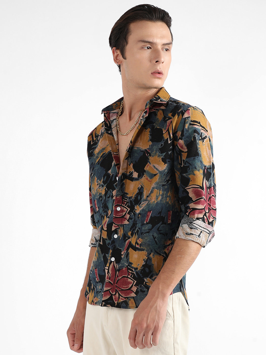 Artistic Flowers Shirt