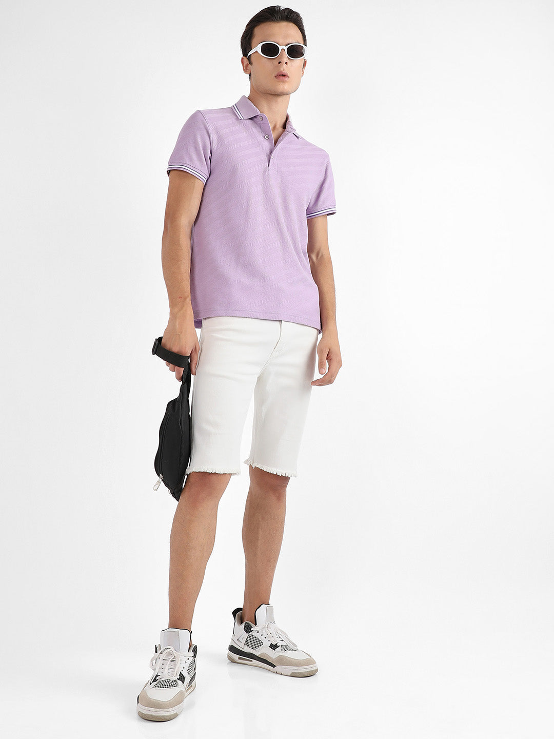 Self-Design Regital Striped T-Shirt