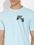 Icy Blue Basic Regular Fit T-Shirt