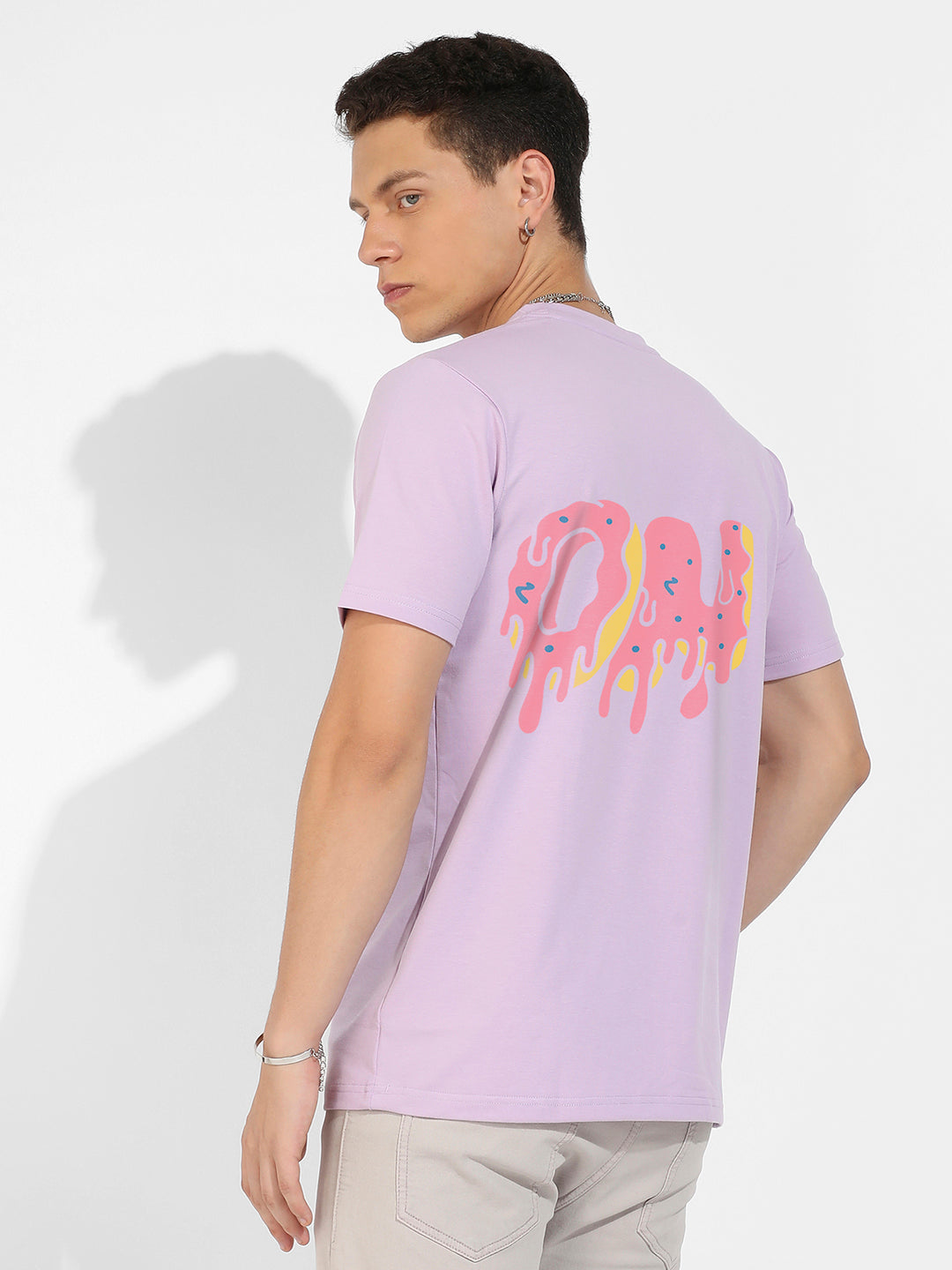 Lilac Basic Regular Fit T-Shirt