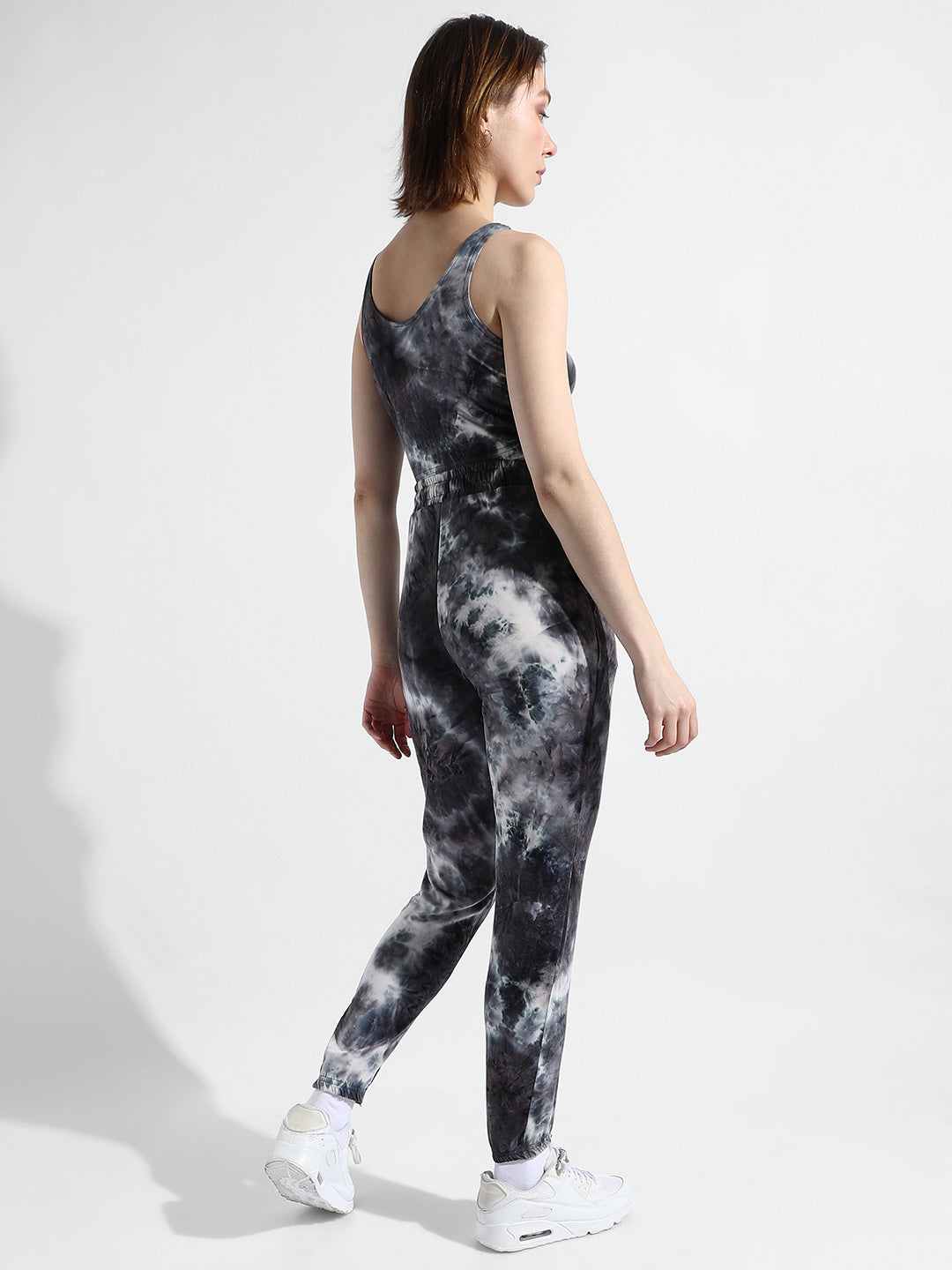 Charcoal Grey Tie-Dye Co-Ords Set