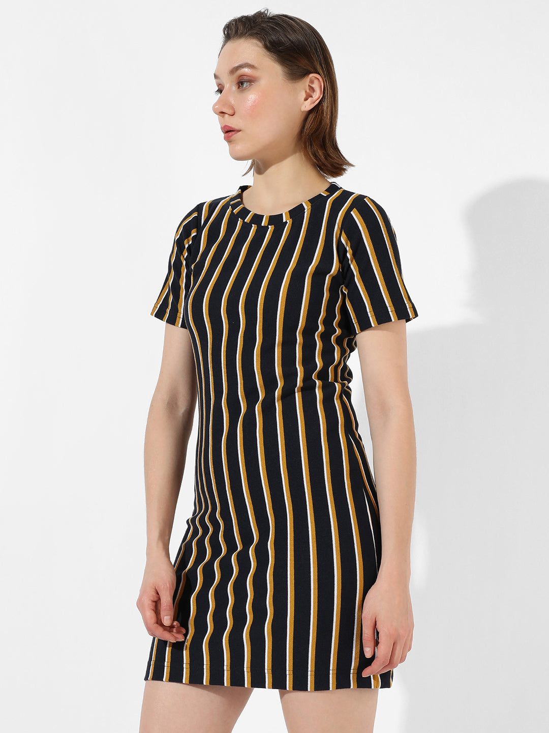 Multicolor Striped Dress